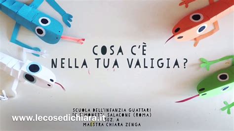 Cosa C Nella Tua Valigia Lettura Con Laboratorio Youtube