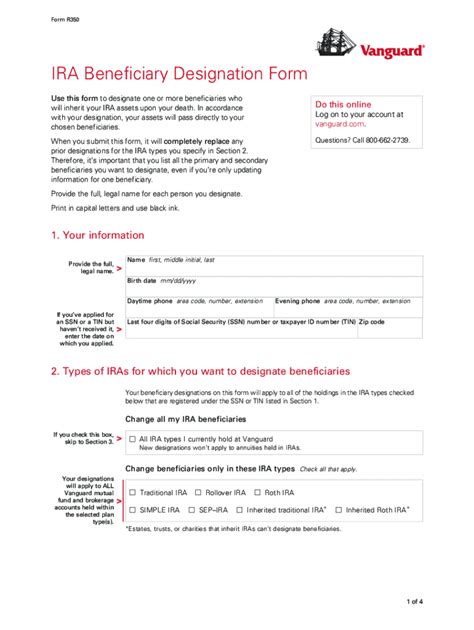 how to open an ira with vanguard