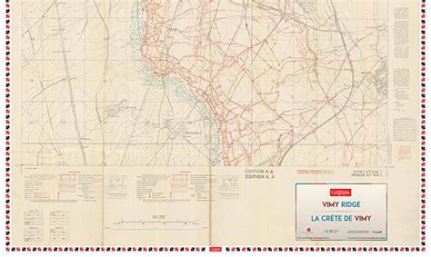 Battle of Vimy Ridge map on tour | Canadian Geographic