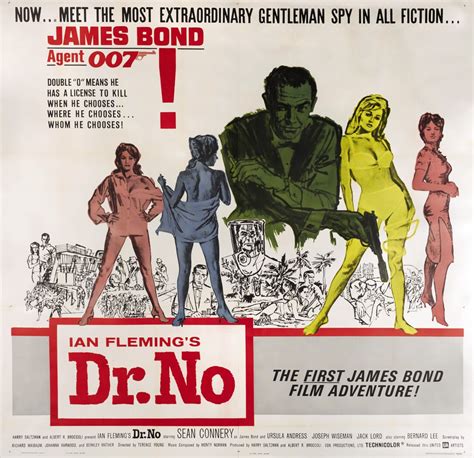 Dr No 1962 Poster Us James Bond Film Posters 2020 Sothebys