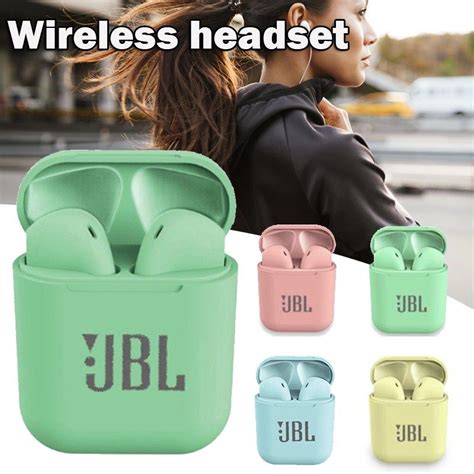 Fone De Ouvido Bluetooth Tws Jbl I12 Cor Sem Fio 5 0 Microfone