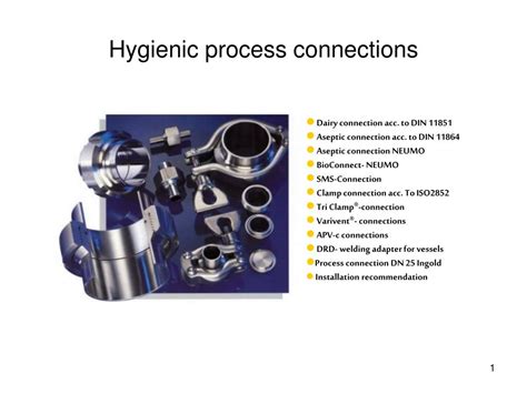 Ppt Hygienic Process Connections Powerpoint Presentation Free