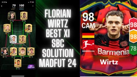 Florian Wirtz Best Xi All Sbc Solutions Easiest Way Possible