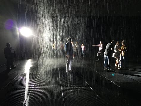 Experiencing the Rain Room at LACMA - Vagabond3