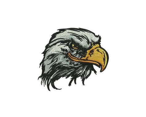 American Eagle Machine Embroidery Embroidery Designs Instant Download