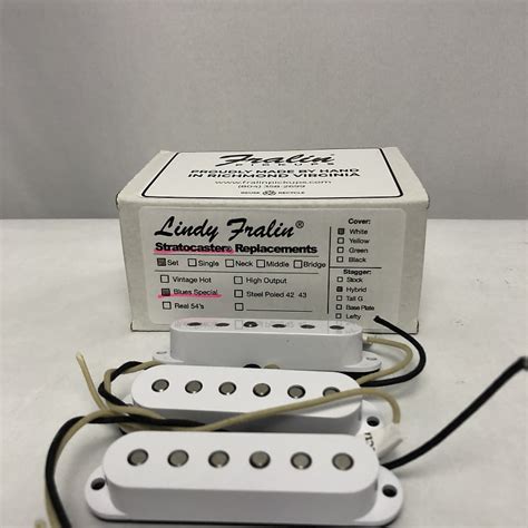 Lindy Fralin Blues Special Strat Pickup Set R M Hybrid Reverb