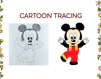 Character Tracing Cartoon Projects :: Photos, videos, logos, illustrations and branding :: Behance