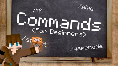 How To Use Commands For Absolute Beginners Basic Minecraft Bedrock