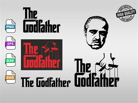 The Godfather Svg The Godfather Svg File The Godfather Png The