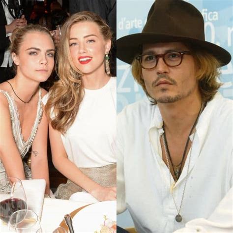 Amber Heard Kissed Cara Delevingne Besides Elon Musk And James Franco