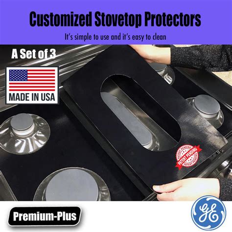 Ge Stove Protector Liners Stove Top Protector For Ge Gas Ranges Cu Premium Plus Inc