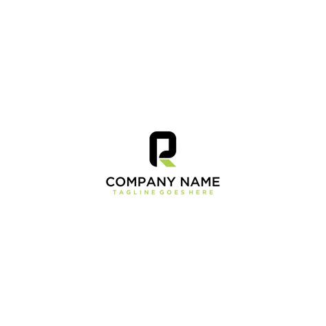 Letter pr simple geometric line symbol logo vector 22088986 Vector Art ...