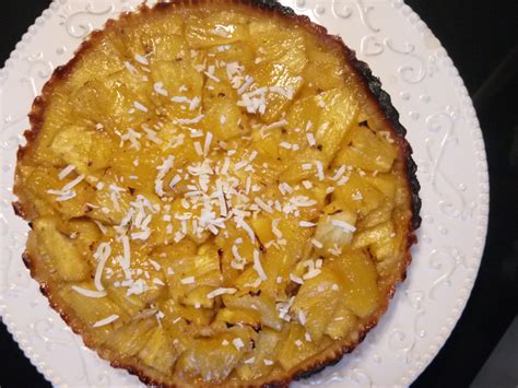 Tarte L Ananas Et La Cr Me De Coco Recette De Tarte L Ananas Et