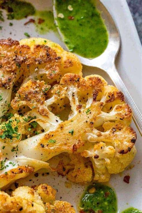 Roasted Cauliflower Steaks Recipe Jessica Gavin