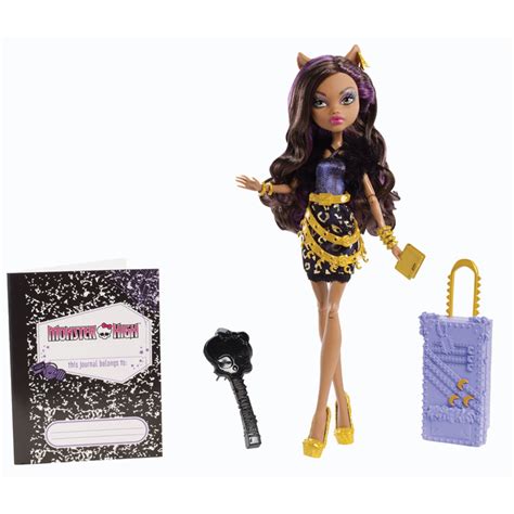 Monster High Clawdeen Wolf Scaris City Of Frights Doll Mh Merch