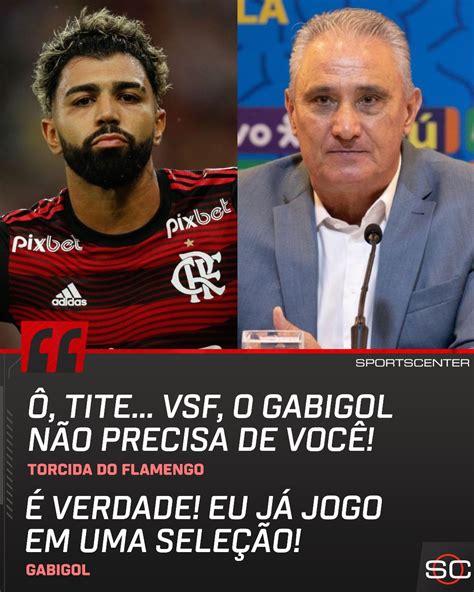 Sportscenter Brasil On Twitter Gabigol Concordou Com A Torcida Do