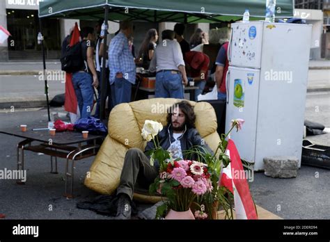 Anti Government Protesters Block The Main Highway Linking East And West