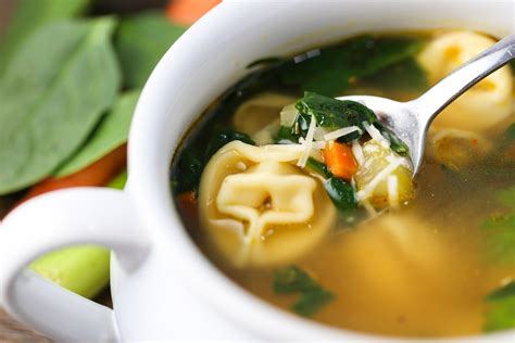 Vegetable Tortellini Soup Tabs And Tidbits