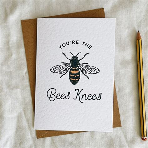 Youre The Bees Knees Etsy