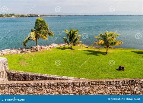 View From Castillo De San Felipe Spanish Colonial Fort At The Entrance