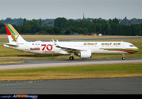 Airbus A321 253NX Gulf Air A9C NB AirTeamImages