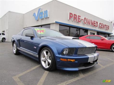 2008 Vista Blue Metallic Ford Mustang Shelby GT Coupe 43991494 Photo