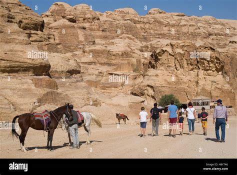 Caves of Petra, southern Jordan Stock Photo - Alamy