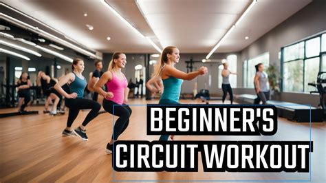 8 Minute Full Body Circuit Workout For Beginners Youtube