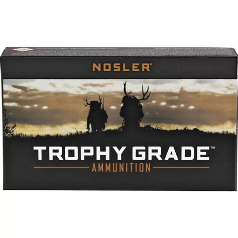 Nosler Trophy 243 Winchester 100 Gr Partition Ammunition 20 Rds