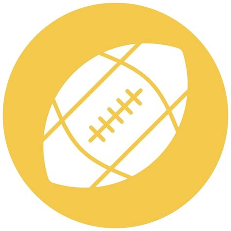 Premium Vector Rugby Ball Vector Icon Can Be Used For Rugby Iconset