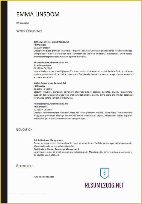 Best Resume Templates 2017 Free Of Resume Format 2017 20 Free Word