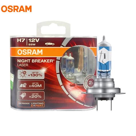 OSRAM H7 64210NBL NIGHT BREAKER LASER 12V 55W 4300K 2017 New Generation ...