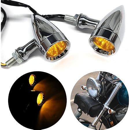 Alchemy Parts Signale Turn Blinker Motorrad Retro Klassiker Custombikes