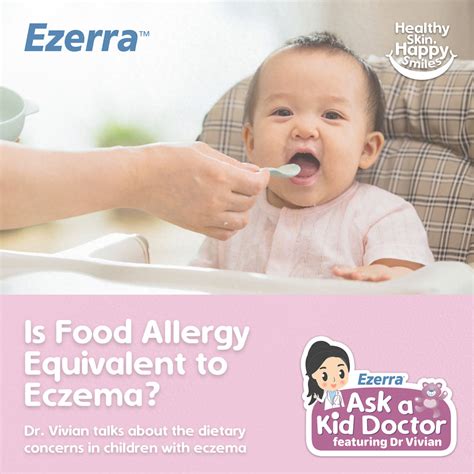 Understanding Food Allergy vs Child's Eczema | Ezerra MY