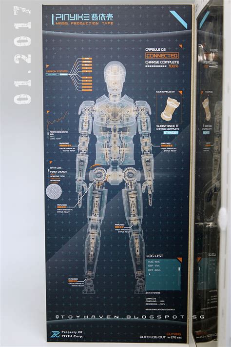 Toyhaven Review 1 Pew Pew Gun 1 6th Scale PINYIKE Robotic Nude Body