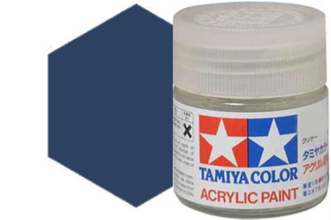 Tamiya Xf 17 Xf17 Mini Acrylic Paint Sea Blue 10ml