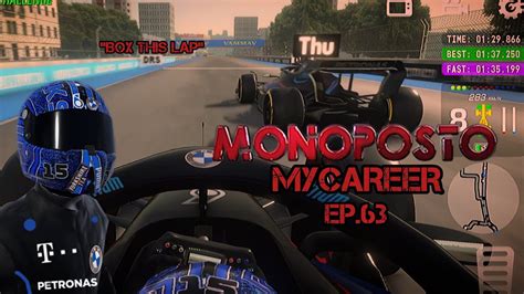 Monoposto Mycareer Ep Disobeying Team Orders Youtube