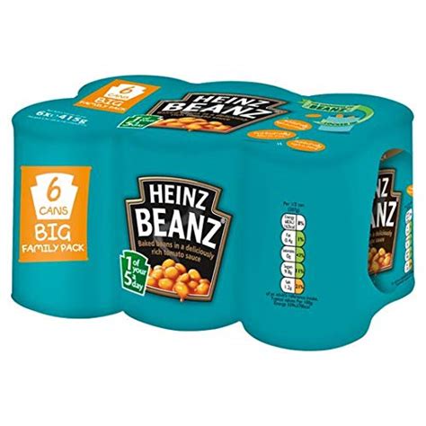 Heinz Baked Beans In Tomato Sauce 6 Pack Brits R U S