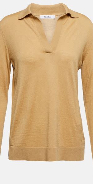 Max Mara Infante Wool Polo Shirt