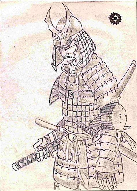 Samurai Drawing At Getdrawings Free Download