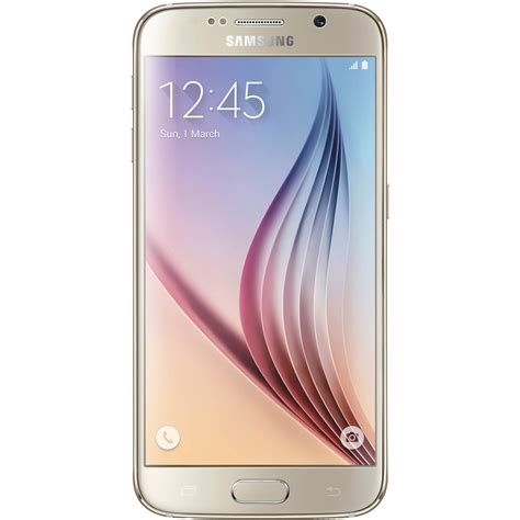 Samsung Galaxy S6 SM-G920F 32GB Smartphone G920F-32GB-GOLD B&H