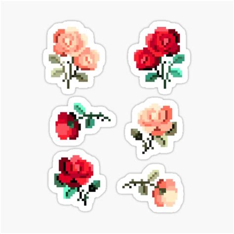 Pixel Stickers | Redbubble