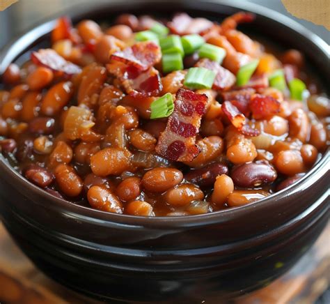 Slow Cooker Baked Beans With Bacon Youcancook