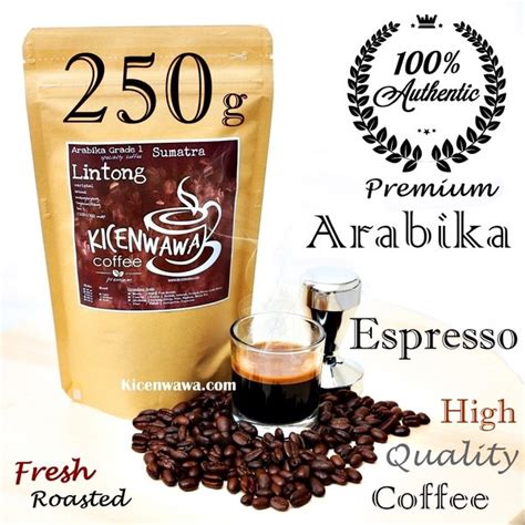 Jual Kopi Arabika Lintong Espresso G Biji Kopi Specialty Sumatra