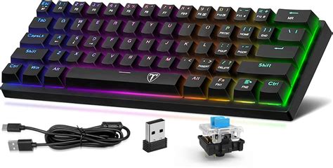 Sangkee Et Teclado Mec Nico Gamer De Modos Con Cable Inal Mbrico