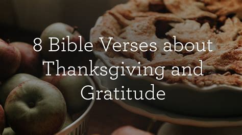 8 Bible Verses About Thanksgiving And Gratitude