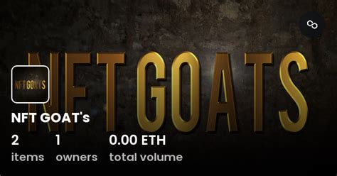 Nft Goats Collection Opensea