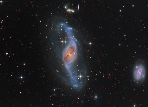 Jean Baptiste Faure Peculiar Barred Spiral Galaxy Ngc