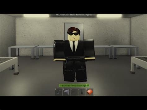 Roblox Scp M T F Delta Front Runners Agent Avatar Build Youtube