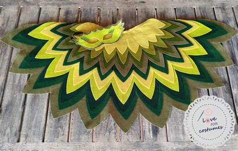 Owlette on Greens Bird of Paradise Wings Green Owlette Wings - Etsy